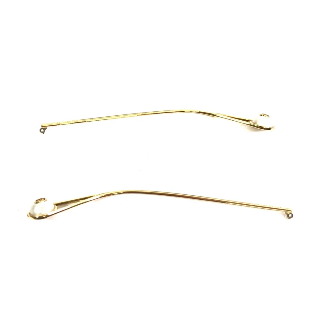 Gucci GG0252S 004 Sunglasses Eyeglasses Gold Pearl ARMS ONLY FOR PARTS
